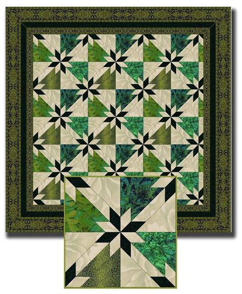 Hunter Star Quilt Pattern Free Weve Changed This Pattern From