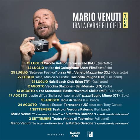 Mario Venuti Tour 2024 MEI Meeting Degli Indipendenti