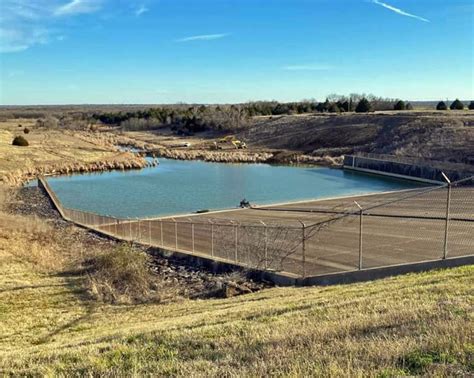 Lake Bardwell Spillway Dewater