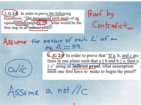 ShowMe - two column proof triangles