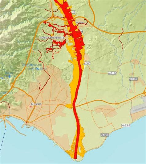 Riesgo InundaciÓn AndalucÍa Cuatro De Las Catorce Zonas Españolas Con