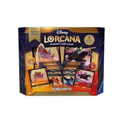 Disney Lorcana Booster Display Deck Coffret Dracaugames