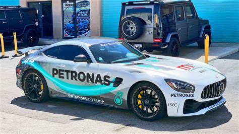 Mercedes Amg Gtr Petronas Wrap Youtube