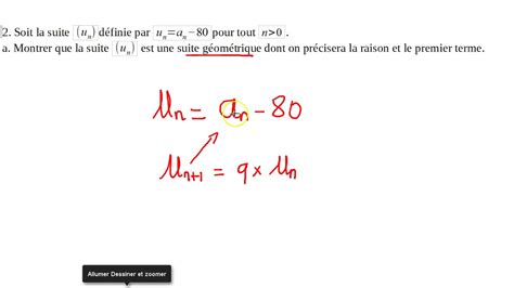 suites Terminale ES L 13 forme explicite d une suite arithmético