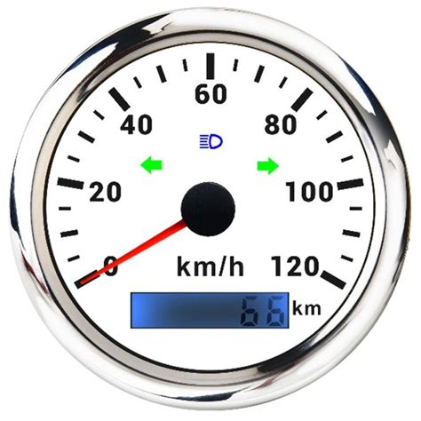 Морской GPS спидометр MyPads 85 мм для мотоцикла квадроцикла яхты Белый ...