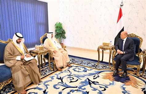 President Al Alimi Receives Credentials Of Kuwaiti Ambassador