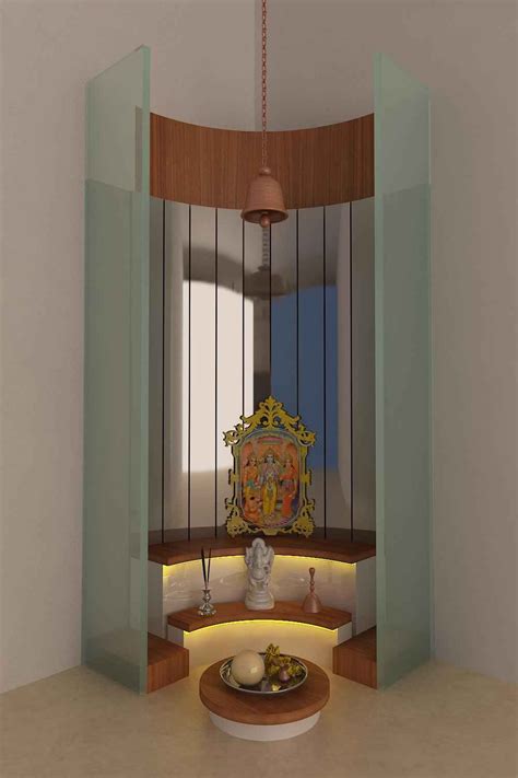 Pooja Room By Kamlesh Maniya Interior Designer In Surat Gujarat