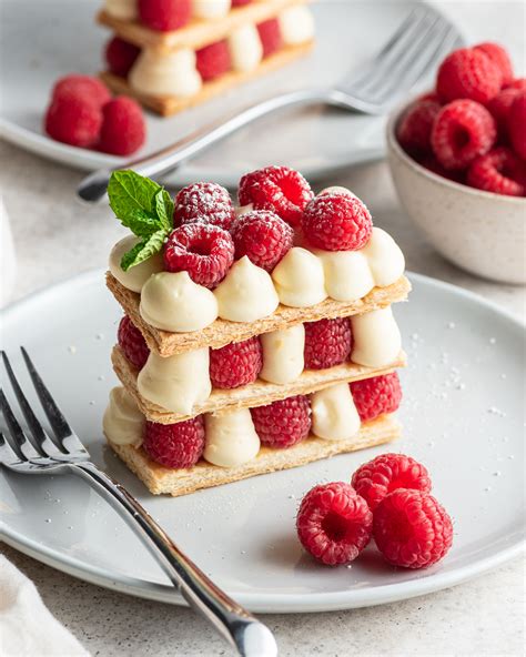 Raspberry Mille Feuille – the kitchen bachelor