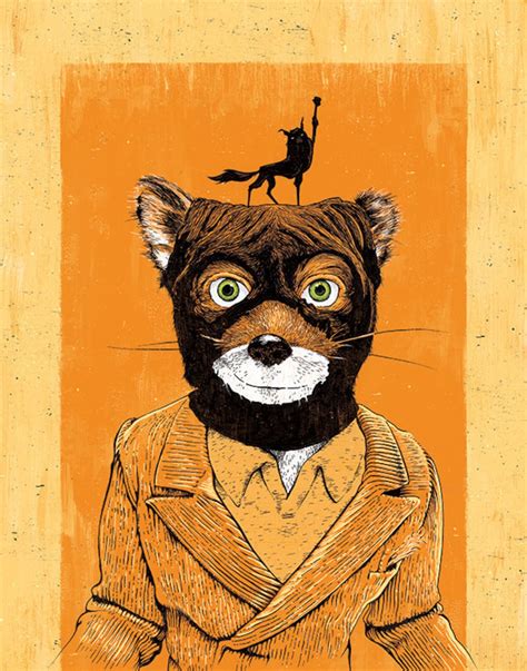 Fantastic Mr Foxs Fox Yeah 12x18 Signed And Dated Art Print Poster Etsy