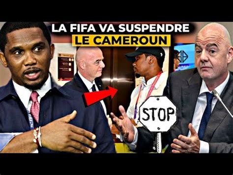 Suspension De Ans La Fifa Met Fin Aux Rumeurs Et D Masque Les