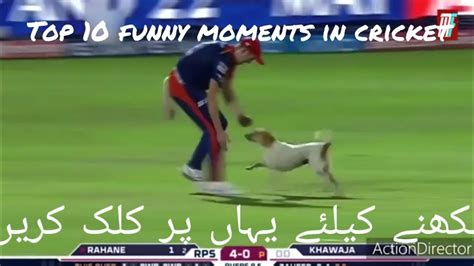 Top 10 Funny Moments In World Cricket YouTube