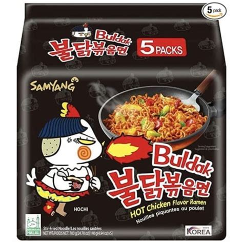 Samyang Hot Chicken Ramen Noodles Packs Buldak Packs Kroger