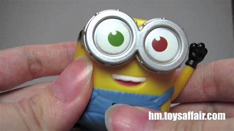 Minions 2015 Mcdonald S Happy Meal Toys Asian Collection Chatting Bob Youtube