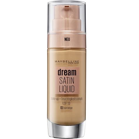 Maybelline Dream Satin Liquid Foundation Sun Beige X