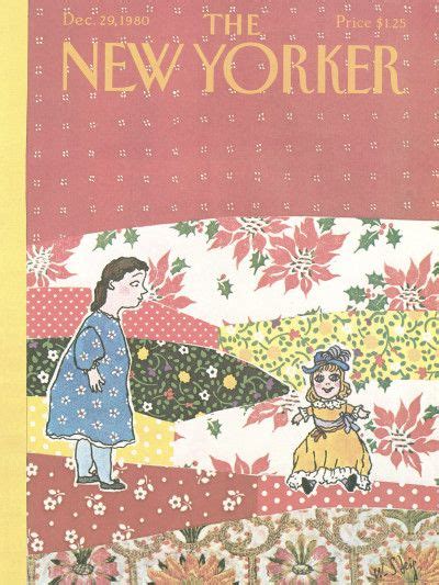 William Steig Cover Art For The New Yorker December