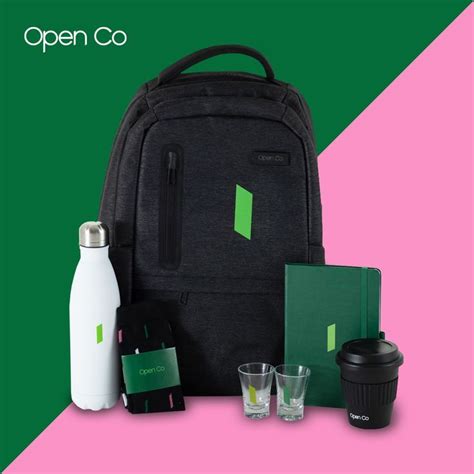 Onboarding Swag Merchandise Logo Design Backpacks Kit Gift Boxes