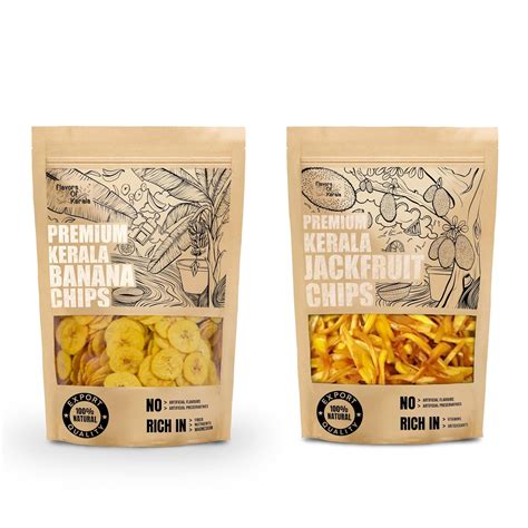 FLAVORS OF KERALA FOK Combo Premium Kerala Banana Chips In