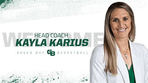 Kayla Karius Named Fourth Head Coach Of Green Bay Womens Basketball