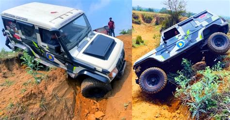 Watch modified Mahindra Bolero 4x4, Thar & Isuzu V-Cross carry out off-road - Car Fix Guru