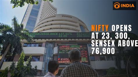 Nifty Opens At Sensex Above Dd India Youtube