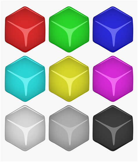 Png Library Stock Colored Block Free On Dumielauxepices Color Cube