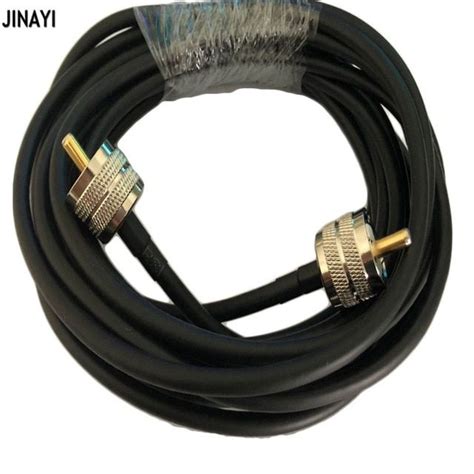 Rg Coaxial Cable Pl Uhf Male To Uhf Male Connector Rf Adapter