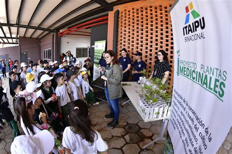 Alumnos de la educación primaria visitaron el remozado vivero de ITAIPU