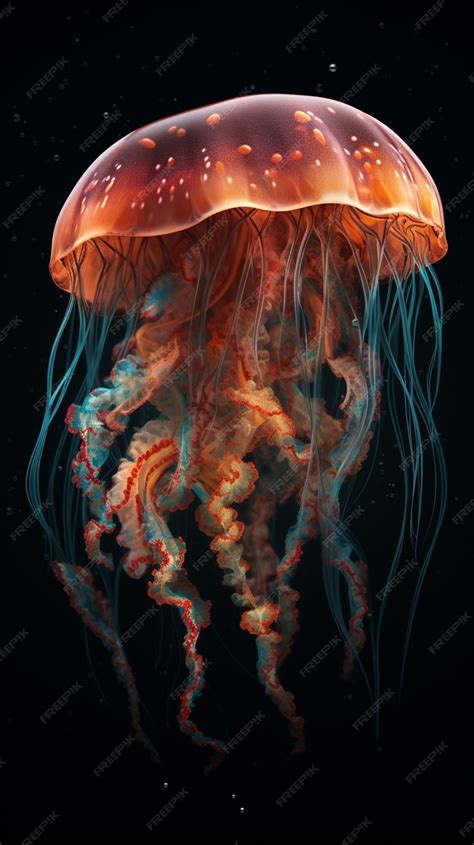 Premium AI Image | A jellyfish is a jellyfish that is called the jellyfish.