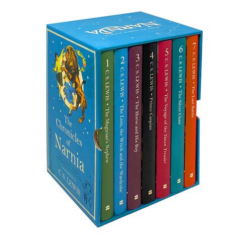 The Chronicles of Narnia Deluxe Hardback 7 Books Set Collection by C. – Lowplex