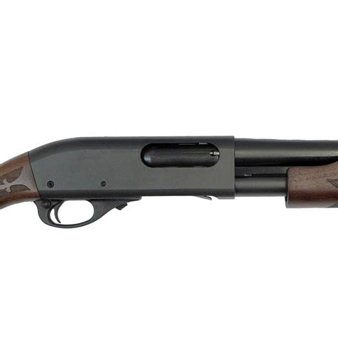 Remington 870 Hardwood Home Defense Matte Blued 12 Gauge 3in Pump