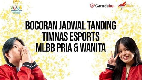 Jadwal Lengkap Sea Games 2023 Mobile Legends PUBG Mobile Valorant