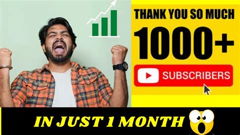 We Finally Reached 1000 Subscribers In 1 Month Thank You Youtube