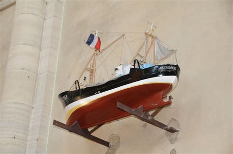 Calvados Port En Bessin Huppain Eglise Saint Andr Ex Voto Marins