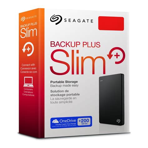 Seagate Backup Plus Slim Tb Stdr Disco Duro Portable