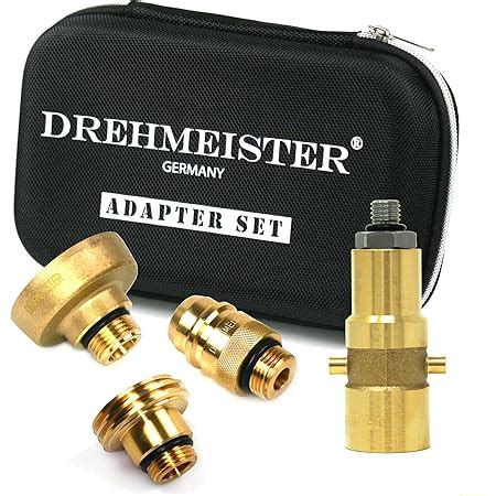 Drehmeister Lpg Adapter Set M X Acme Bajonett Dish Amazon De