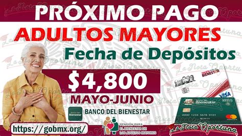 Atenci N Adultos Mayores Esta Es La Fecha Para El Pr Ximo Pago