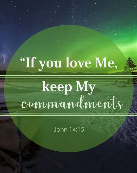 The Living John 14 15 NKJV If You Love Me Keep My