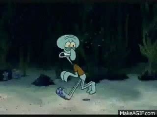 Squidward Runs For His Life While I Play Unfitting Music On Make A