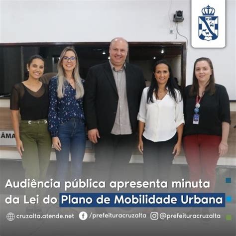 Audiência pública apresenta minuta da Lei do Plano de Mobilidade Urbana