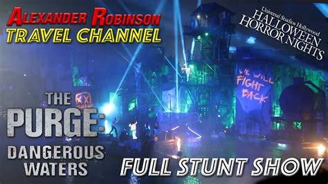 The Purge Dangerous Waters Full Show Halloween Horror Nights At