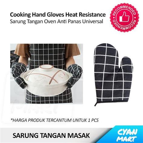 Jual Terbaik Original Sarung Tangan Masak Oven Anti Panas Cooking