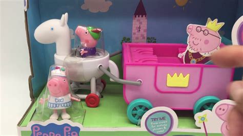 Vehiculo Carruaje Princesa Peppa Pig Sonidos Youtube