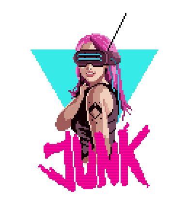 Detail Cyberpunk Pixel Art Koleksi Nomer 15