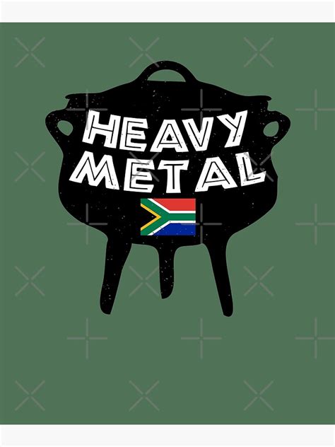 Potjie South Africa Potjiekos Stew Braai Poster By D247 Redbubble