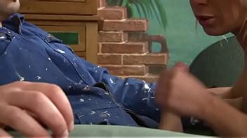 Hot Sexy Blonde Babe In Lingerie Seduces The Painter XVIDEOS