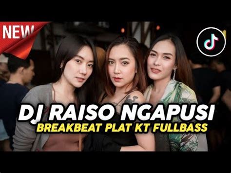 Dj Raiso Ngapusi Breakbeat Plat Kt Viral Terbaru Youtube