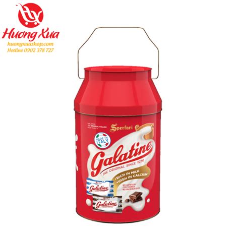 Kẹo Galatine Vị Sữa Và Socola Festive 200g