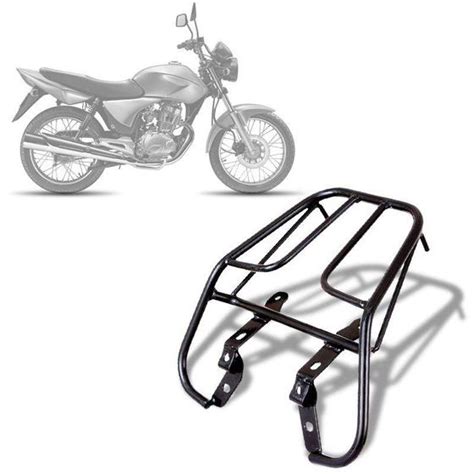 Bagageiro Churrasqueira Moto Honda Titan 1995 1996 1997 1998 1999 Aço