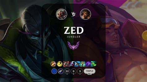 Zed Jungle Vs Jarvan IV EUW Master Patch 13 7 YouTube