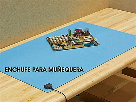 Tapete De Mesa Antiestatico De Caucho De 60x121 Cm Envío gratis